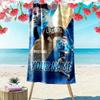 Custom Fcim Print Beach Towel, Large Soft Quick Dry Towel for Beach Camping Swimming