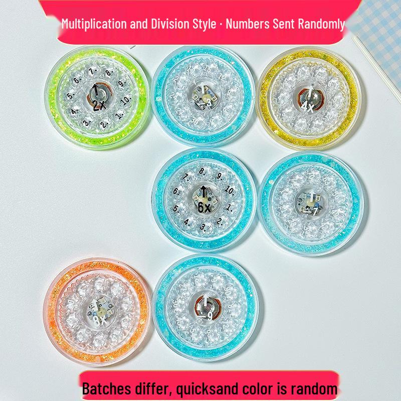 

Арифметический мигающий числовой гироскоп: Детский обучающий инструмент для изучения сложения и вычитания Diameter Approximately 6CM