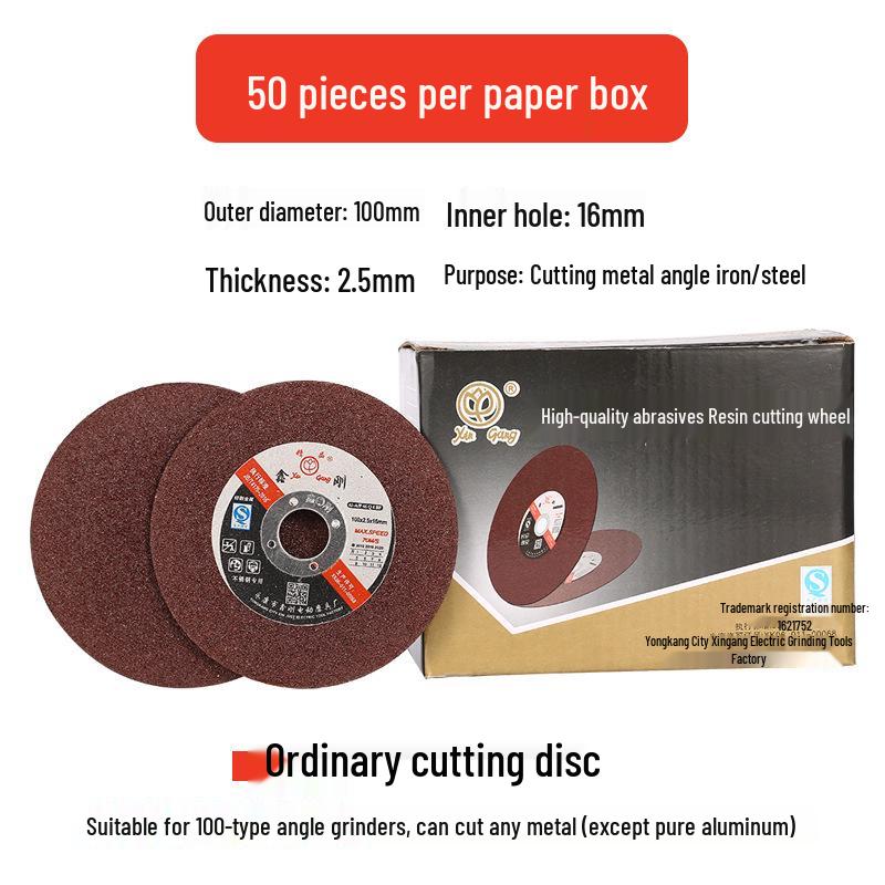 Stainless Steel Angle Grinder Cutting & Sanding Disc - 100mm Wheel for Metal Grinding