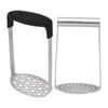 Vegetable Masher Tool Potato with Anti-Slip Rubber Handle U-Shaped Design Potatoes Heavy Duty Uniform Mesh for Sweet Pumpkin Beans Hand Press