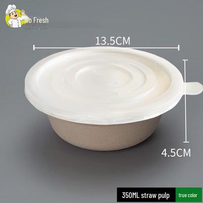Nuoxian Biodegradable Disposable Paper Bowls with Lids