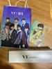 BTS (Bangtan Boys) Fotocarte colaborare VT, poster bromură, geantă de cumpărături