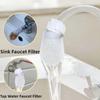 Portable Faucet Filter Cotton Water Purifier Thickened Splash-proof Disposable for Travel Hotel Stay Water Use