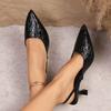 Women's Summer New Korean Fashion Baotou Overfoot High Heel Fashion Casual Roman Baotou Sandals