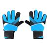 Kids Children Goalkeeper Glove NOn Slip Latex Soccer Finger Gloves(Blue S)