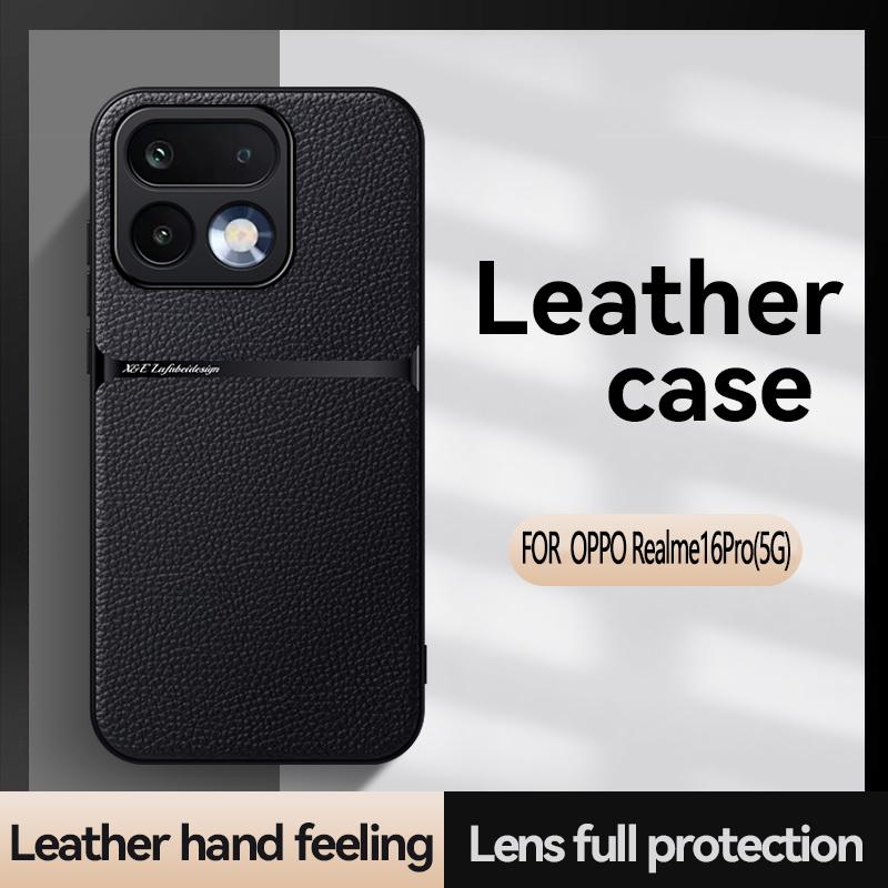 EUCAGR Luxury PU Leather Case Coque For Realme 16 Pro+ 16Pro Plus Magnet Shell Phone Case for Realme16 Pro Back Cover