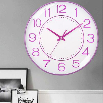 Modern Design Wall Clock Simple and Easy To Read Silent Non-ticking Simple Wall Clock for Bedroom Living Room Sending Friend