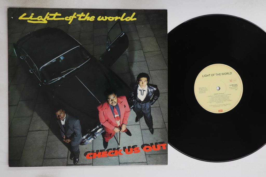 LP Record LIGHT OF THE WORLD - Check Us Out 1A06407641 EMI 1982 Germany Soul/Funk Used