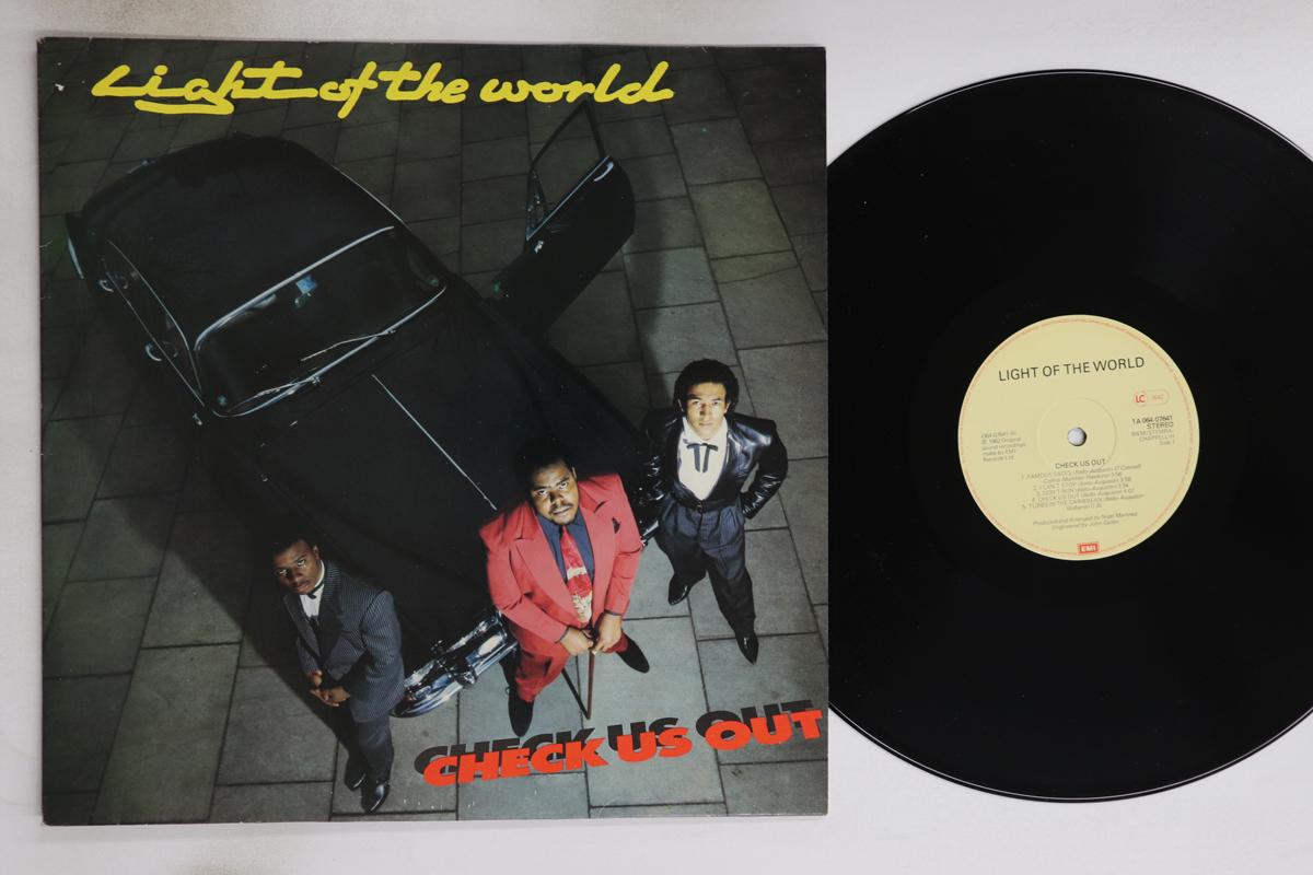 

LP Record LIGHT OF THE WORLD - Check Us Out 1A06407641 EMI 1982 Germany Soul/Funk Used