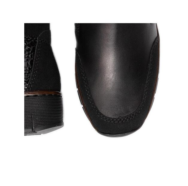 Ботильоны Rieker 53782-00, черные