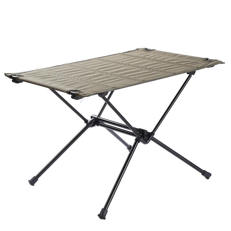 

TARKA Camping Oxford Fabric Table Folding Desk Lightweight Foldable Cloth Tables Outdoor Fishing Picnic Desk Camping Equipment зелений