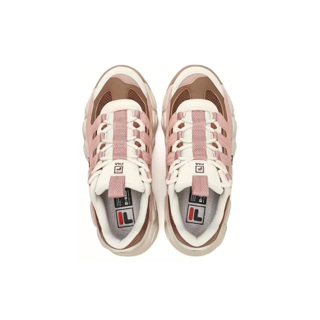 Fila Croissant Chunky Sneakers 'Pink Brown' Women's F12W342103FMR