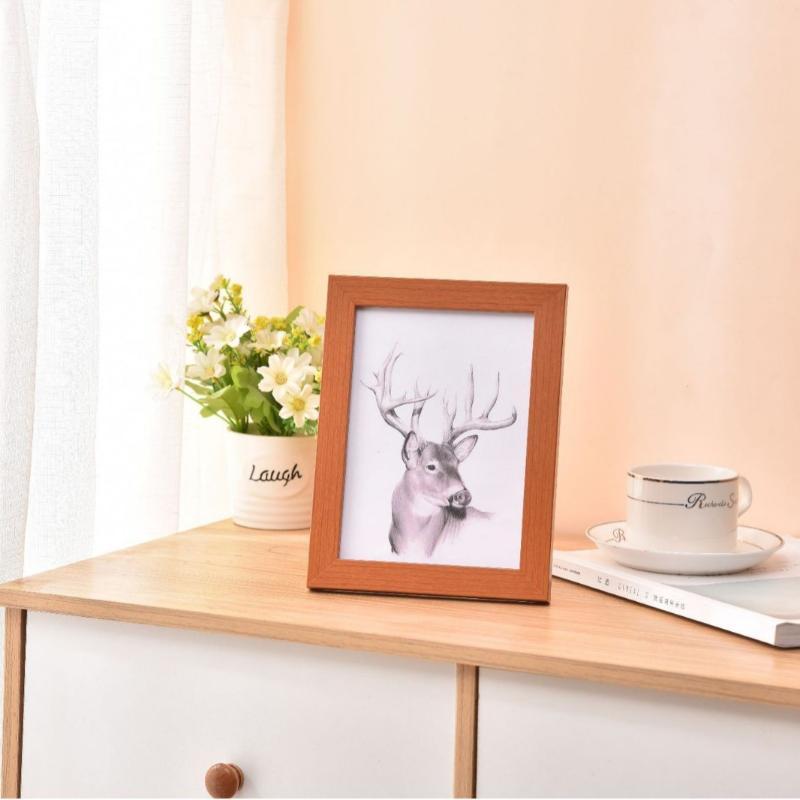 Ins Colorful Photo Frame Multi Size Drawings Picture Frame Diy Handcraft Display Holders Desktop