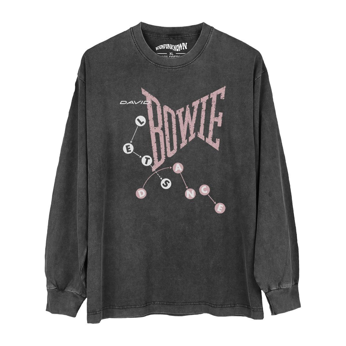 

Lets Dance Pop Rock Music David T Shirt Bowie New Wave Cotton Soft Hand Printing Mens Top Graphic Unisex Clothing Washed Shirt S