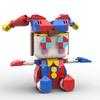 MOC Amazing Digital Circus Building Blocks Model Toy (Pomni)