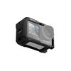 TILTA Camera Cage for DJI Osmo Action 3 with Mounting Point and Cold Shoe Black 1/4"-20" Receiver, TA-T40-A-B