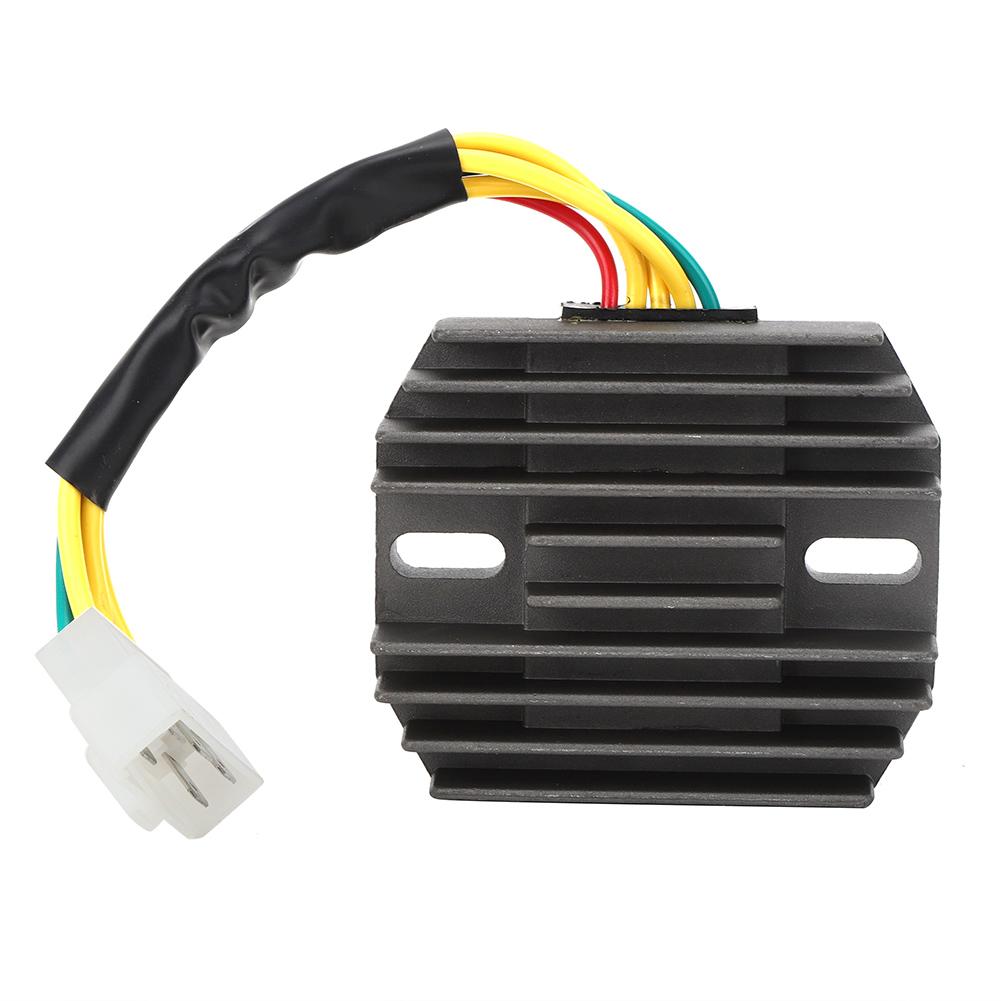 Motorcycle Voltage Regulator Rectifier with Accessories Fit for Arctic Cat 400 500 Bearcat 454 3430 037
