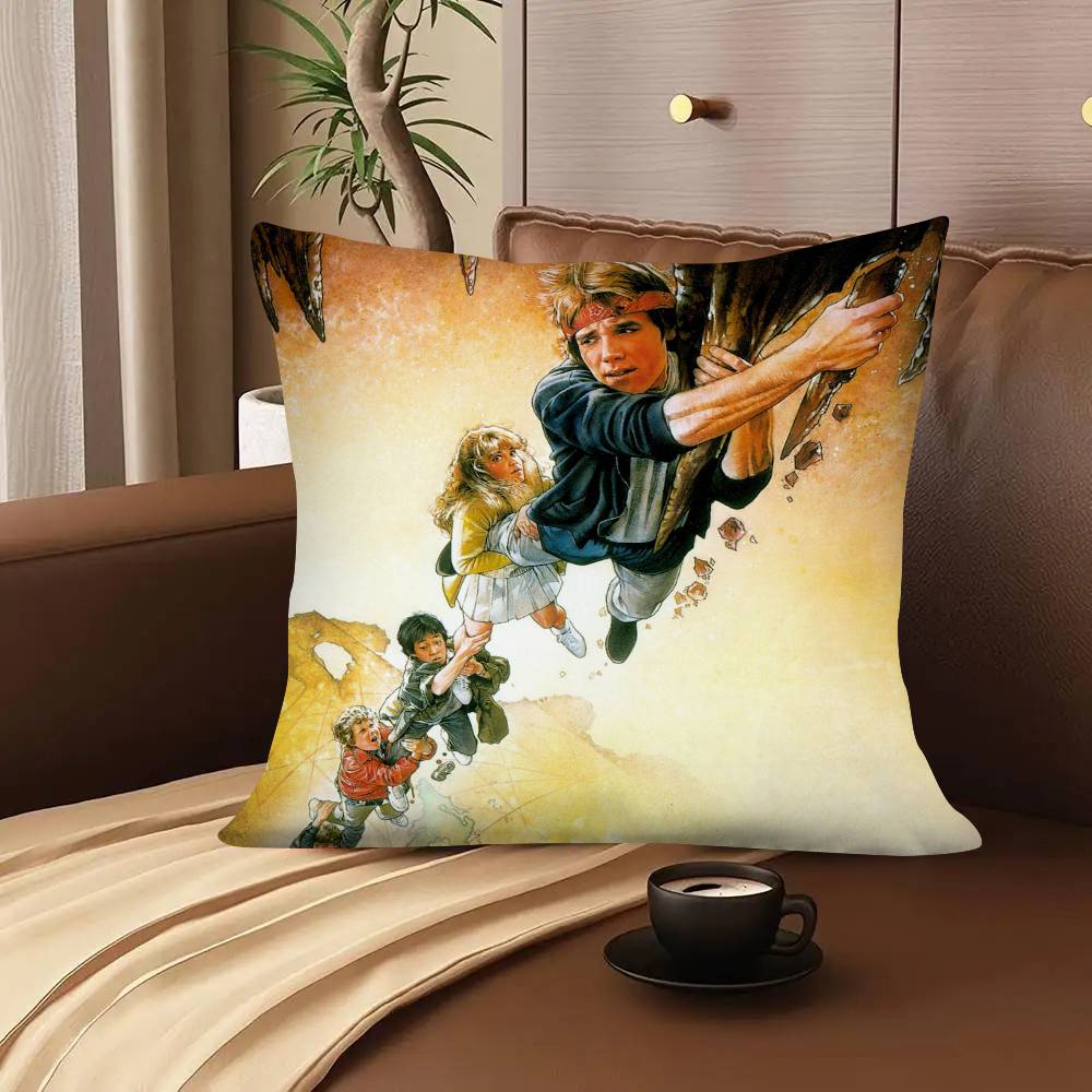 1Pc The Goonies Pillow Case Fashion Square Pillowcase Bedroom Sofa Room Ins Decoration Leisure