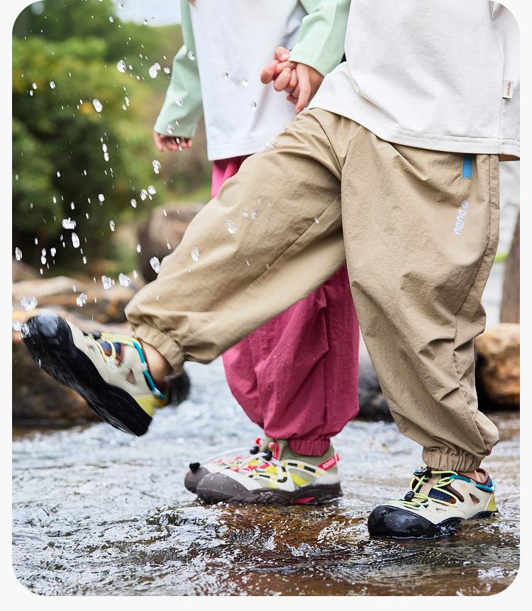 Dudu Family Kids' Water Repellent Cargo Pants - Spring Collection for Boys and Girls