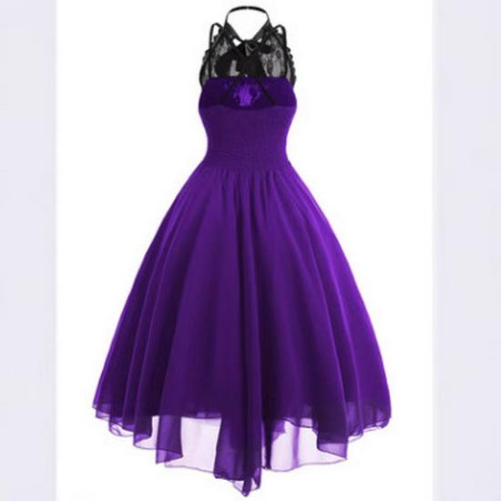 2018 European & American Chiffon Lace Dress - Sexy, Popular Style