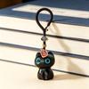 Sandalwood Cat Keychain Pendant - Cute USB Lanyard & Car/Backpack Ornament for Men and Women