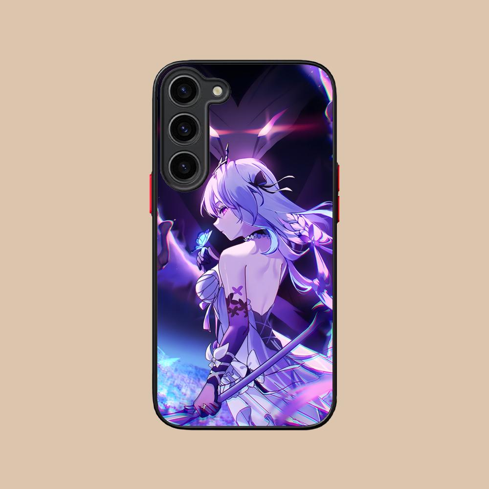 HSR Castorice Silicone Mobile Phone Case for Samsung Galaxy S26 S25 S24 S23 S22 S21 Plus FE Ultra Colorful Cover