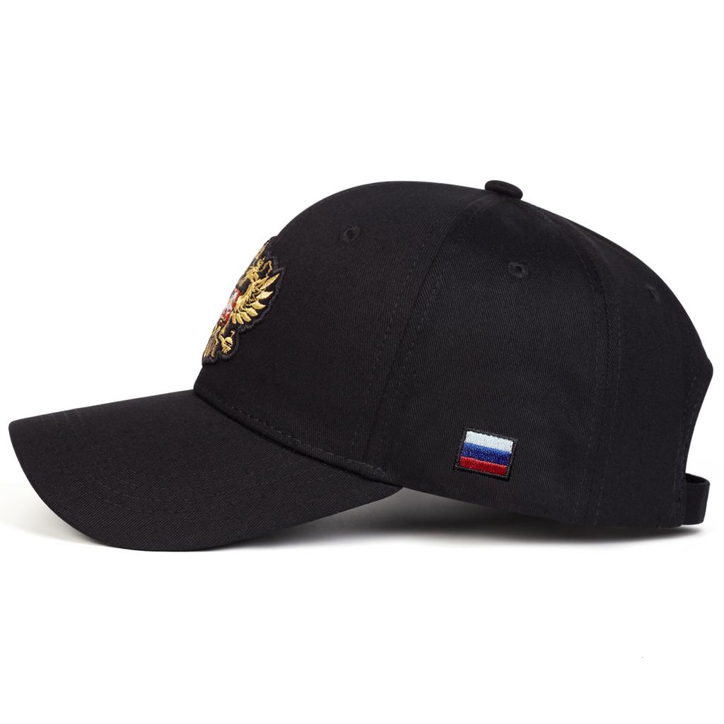 Double Headed Eagle National Emblem Baseball Hat Men's Outdoor Casual Hats Adjustable Cotton Travel Cap Sun Caps