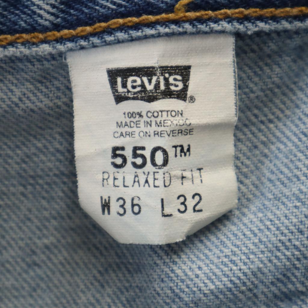 Levi's 90s 550TM Old Tapered Denim Pants W36 Jeans Men's Used