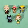 European and American Cartoon Film and Television Characters Peripheral Metal Badge Witch Wolverine Alloy Brooch Pin Decoration