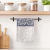 Cotton kitchen cloth 50x70 kitchen towel PEARL blue