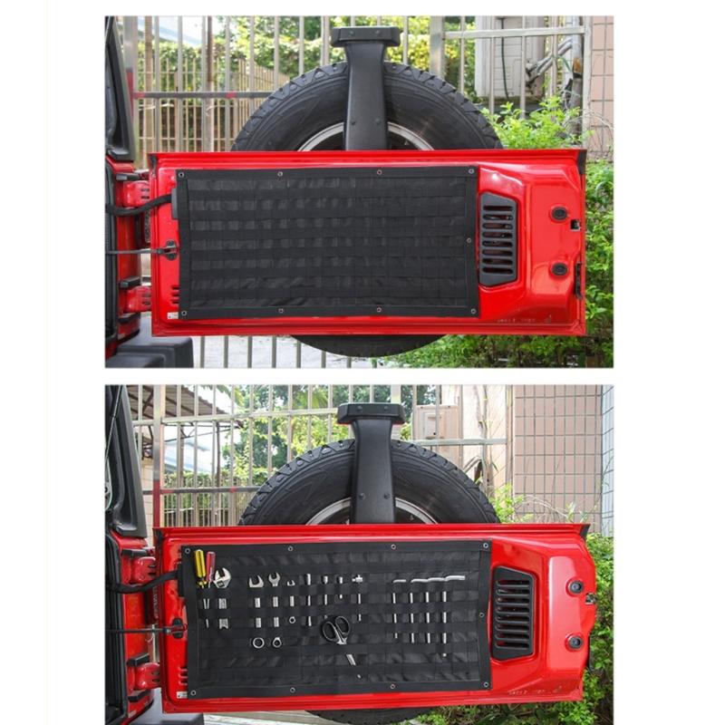 Multipurpose Vehicle Boot Organizers Bag, Adjustable Compartments Waterproof Storage Solution for Travel and Outdoor Use