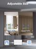 Zigbee Smart Curtain Switch with Alexa Voice Control, Touchscreen, Aluminum Frame & App Timing