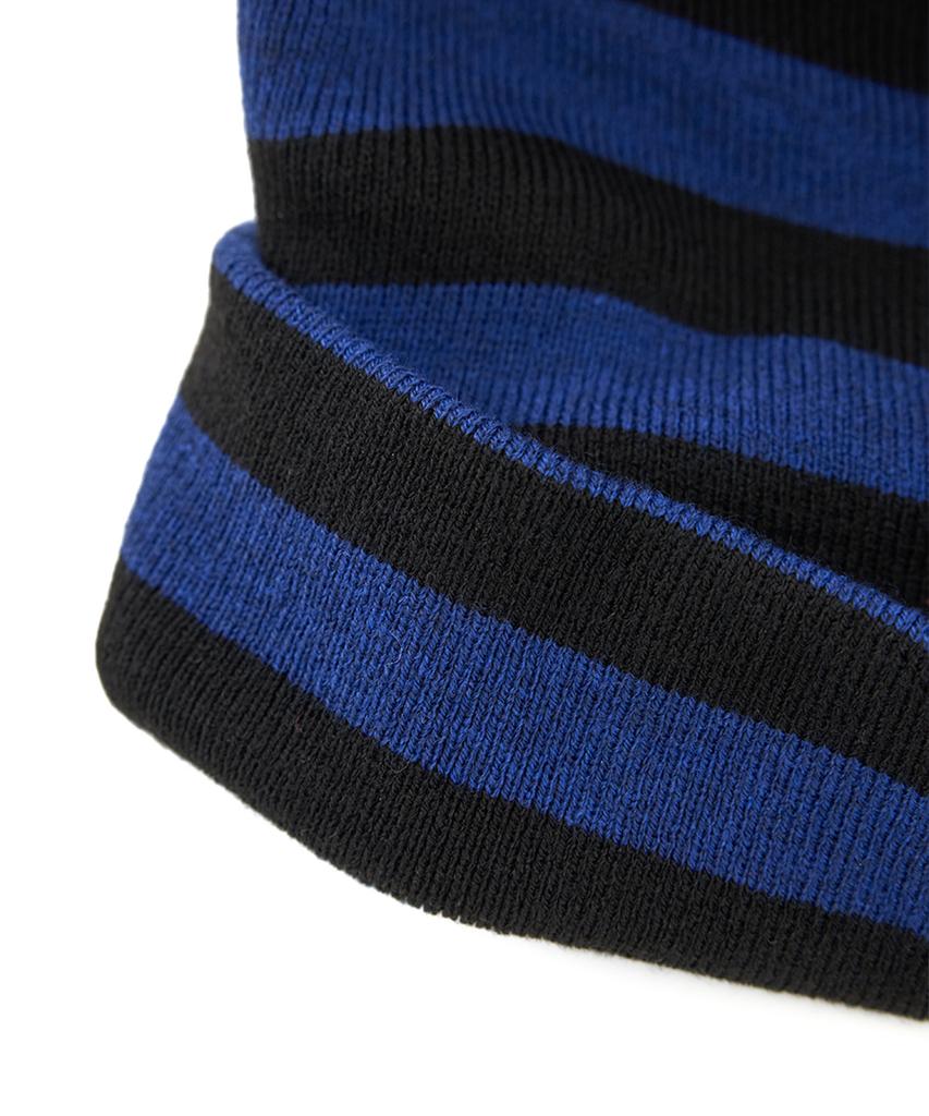 1011 GALLERY 1011 Gallery Stripe Beanie-Blue