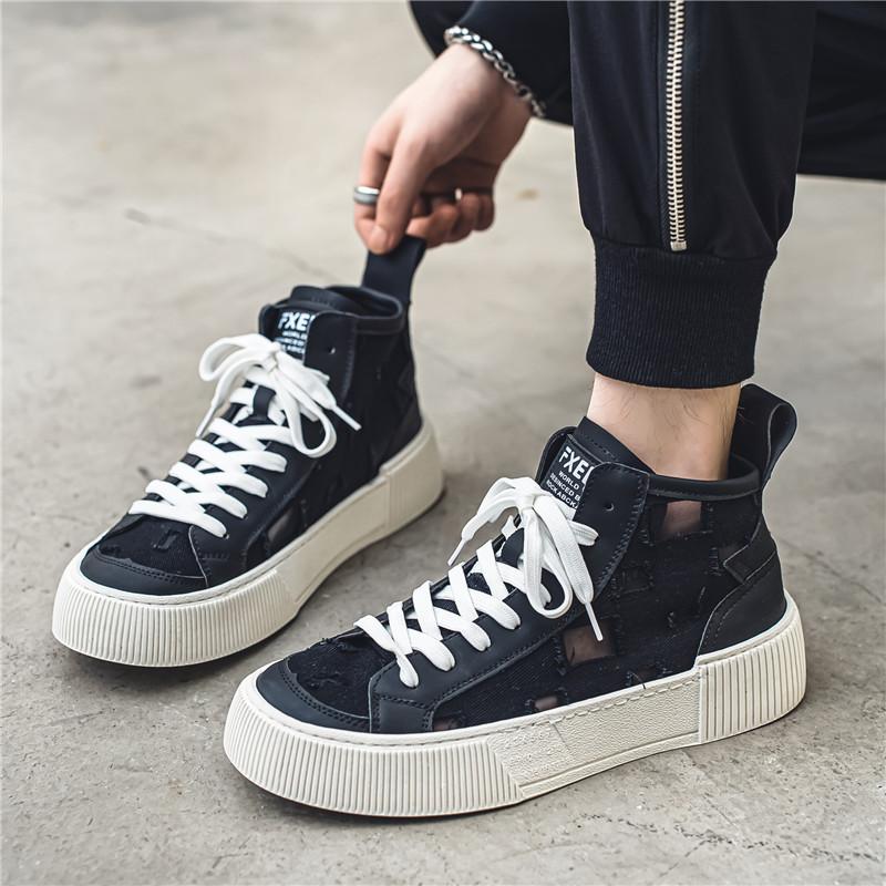 Men's Casual Shoes Canvas Loafers Sports and Leisure Shoes for Me Apring and Autumn Soft and Comfortable Skateboard Loafers