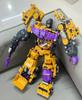 Hot Latest Cool Plus Excellent Engineering Team Combination Deformed Yellow Alloy Mining Mecha Robot Children'S Boys Toy