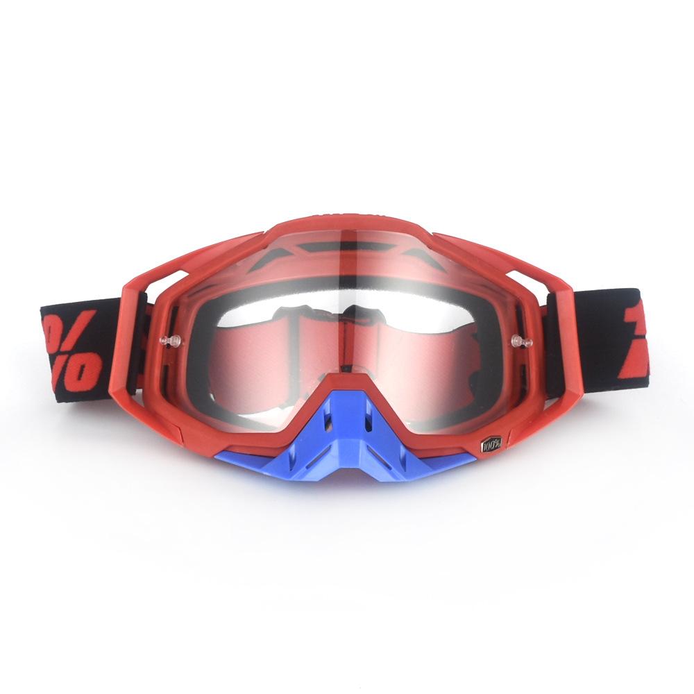 Motorcycle Goggles Color Off-road Helmet Goggles Windproof Sand Riding Glasses Ski Goggles