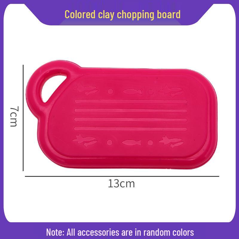 Handmade Colored Playdough Set for Kids with Molds and DIY Tools