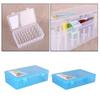 Solid Empty Sewing Thread Storage Box Sew Craft Organiser Case Holder Dustproof 42 Pillars Embroidery Spools Organizer