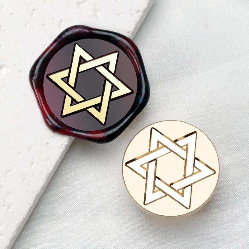 10Pcs Embossed Seal Stamp Head Scrapbooking Stamp Head for Appreciation Card Invitations Envelope Embellishment