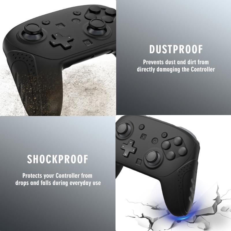 Soft Silicone Housing Skin Case For NS2 Professional Controller Anti Slip Design Precise Button Cutout Easy Maintenance