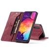 Premium Vintage Leather Wallet Case for Samsung Galaxy A50/A30S/A50S - RFID Blocking Flip Cover with Card Slots (4 Colors)