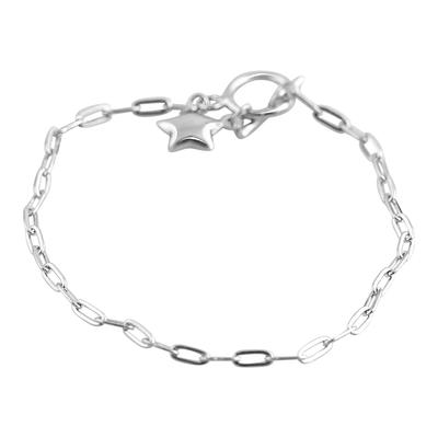 Silver Bracelet Without Stones (2109440)