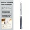 1Pcs Long Handle Stretchable Shoe Horn Portable Durable Household Shoe Puller No Bending Easy Shoe Wearing Tool