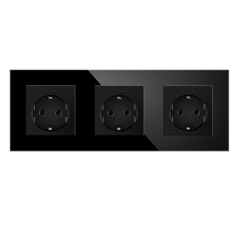 European Standard Smart WiFi Socket with APP Remote, Voice Control, Timer & Power Monitoring