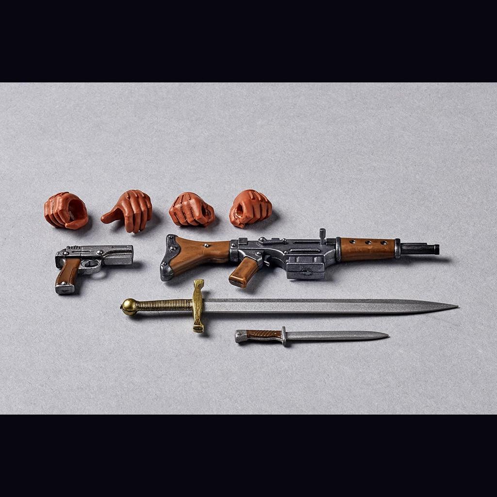 Kaiyodo Takeya Style Freely Moveable Figure Nausicaa of the Valley of the Wind Tormekian Commando Soldier Total Height Approx. 150mm Non-scale PVC &