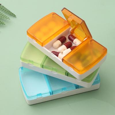 Mini Jewelry Box Dust-proof Household Supplies Pocket-sized Pill Box Case Jewelry Capsule Container Compact Organizer Easy Cleaning