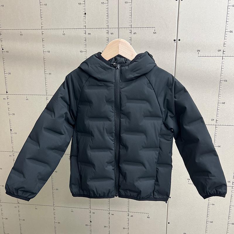 

Детская легкая куртка с 90% пуха 2025 - Новая модная верхняя одежда для мальчиков и девочек 140 cm