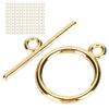 100 Sets Toggle Clasps Gold Color Alloy Bracelet OT Buckle DIY Jewelry Making Supplies