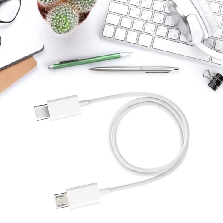 Type C to Micro USB Male to Male Sync Charge OTG Reverse Charge Cable Cord