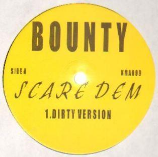 

12inch Record BOUNTY Scare Dem Thugs KMA009 NOT ON LABEL US Rap HipHopRB Used